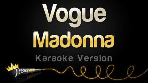 madonna karaoke